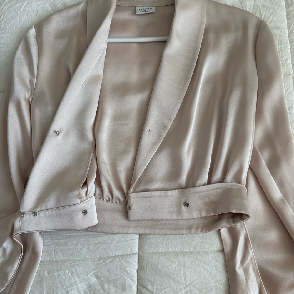 Babaton Davis Long Sleeve Wrap Blouse - Picture 5 of 7